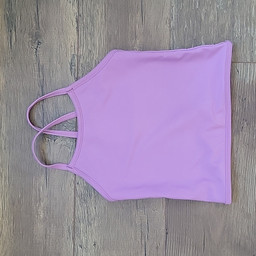 Primary Purple Reversible Swim Top
